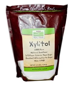 Xylitol Real Food, Now Foods (1134g)